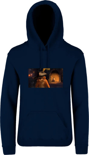 Sudadera Hoodie Gato Con Botas Shrek Mod. 0009 Elige Color