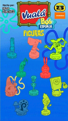 Figuras De Colección Bob Esponja (Usado)