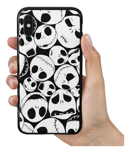 Funda Para Vivo En Todos Los Modelos Jack Skellington.