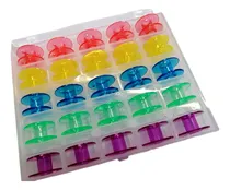 Comprar Set De 25 Carreteles Plasticos Maquina Familiar Janome Singer Brother Y Otras