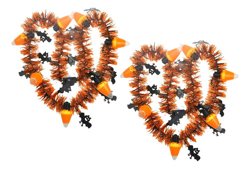 2pcs Halloween String Light Garland Lights Granos De Maíz