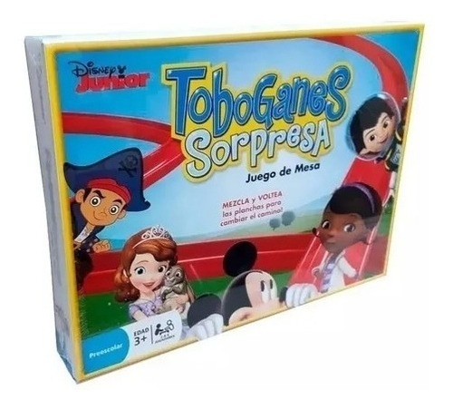 Juego De Mesa Toboganes Sorpresa  Disney Junior 