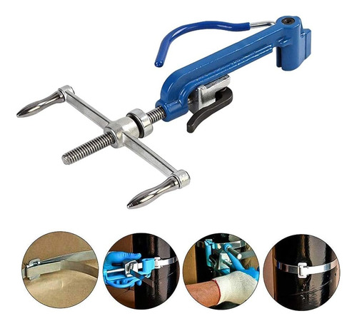 Máquina Flejadora Manual Para Flejes De Acero Inoxidable