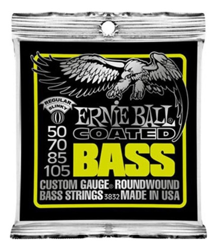 Cuerda ajustable Ernie Ball Low 3832 con revestimiento regular