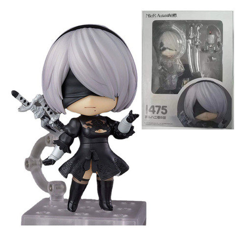 Nier Automata Yorha No. 2 Type B Nendoroid 1475 Figura Model