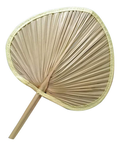 Abanico Hecho A Mano En Hoja De Palma Abanicos Tejidos Hecho
