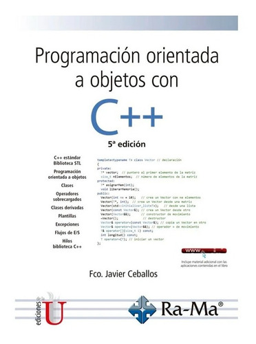 Programación Orientada A Objetos Con C++