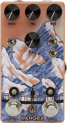 Walrus Audio Kangra Filtro Fuzz Guitarra Efectos Pedal