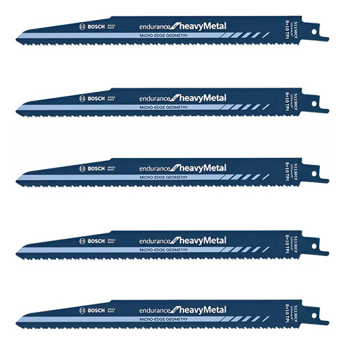 Hoja De Sierra Sable Bosch S1130cf Endurance For Metal X5u