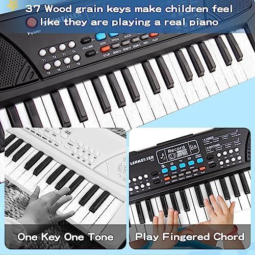Kids Keyboard Piano 37 Keys Piano Para Niños Principiantes P