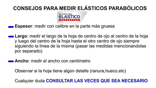 Hoja Elastico Parabolica Maestra Delantera Mo Volvo 210/330
