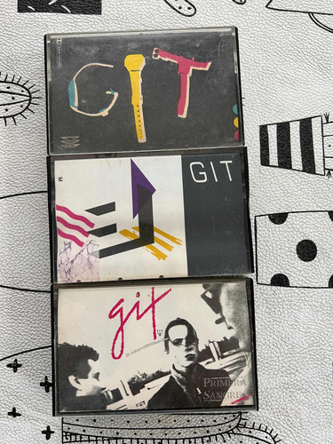 Lote Git 3 Cassettes