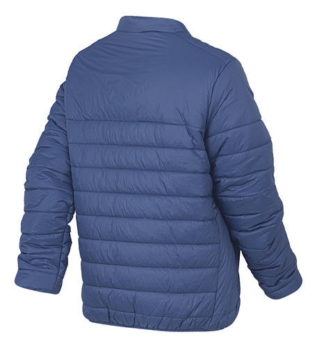 Campera Puffer Kappa Logo Arseco 2 Unisex Azul Solo Deportes