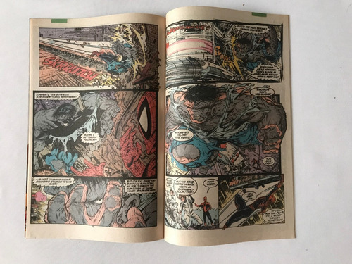 Amazing Spiderman #328 Marvel Comic 1990 Grey Hulk Mcfarlane (Usado)