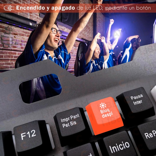 Combo Kit Gamer Teclado Y Mouse Retroiluminado Led Usb Pc