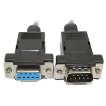 Comprar Kit 2 Cabos Extensor Serial Db9 Macho X Db9 Femea 10mts