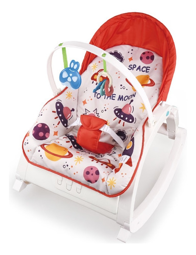 Bouncer Silla Mecedora Para Bebé Aeiou Hb53 Musical 2 En 1