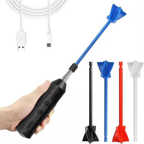 4 Palas De Resina Resistentes Para Batidora De Pintura