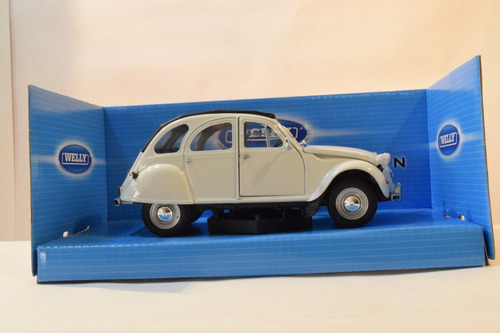  Citroen 2cv Blanco (blanco,como El Argentino) Welly 1/24