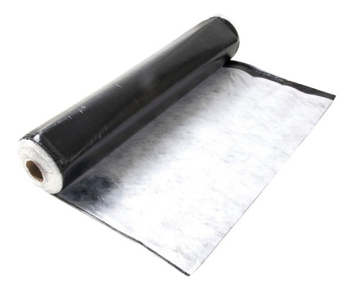 Rollo Membrana Asfaltica Lamiplas Con Aluminio 35 Kg X 10 M2