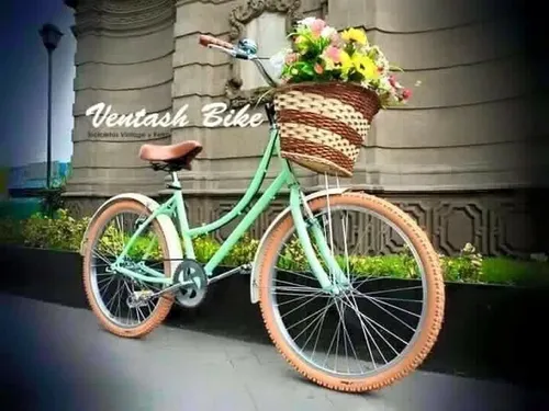 Bicicleta color verde pistache sales