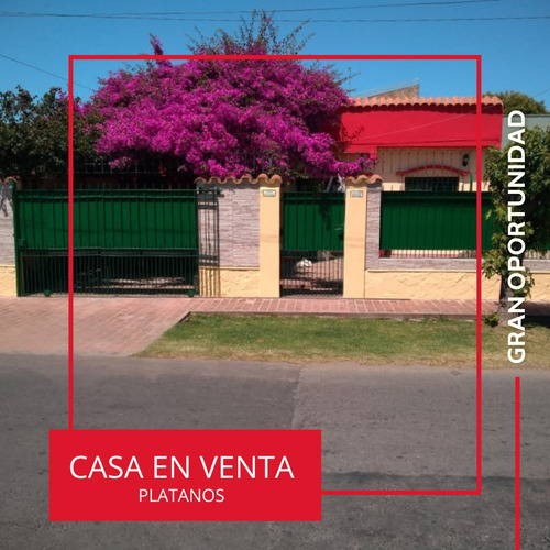 Casa En Venta - Platanos