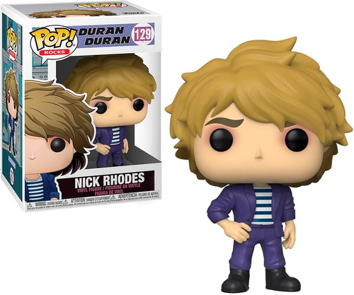 Nick Rhodes #129 - Duran Duran - ¡Funko Pop! ¡Rocas