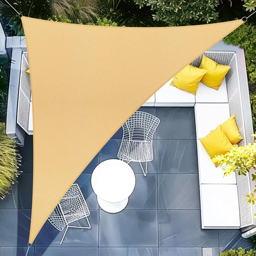 Carpa Toldo Vela De Tela Triangular 3x3x3 Impermeable Uv