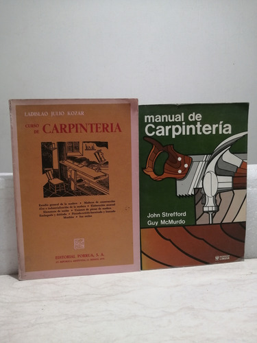 Curso De Carpintería+manual De Carpintería (Usado)