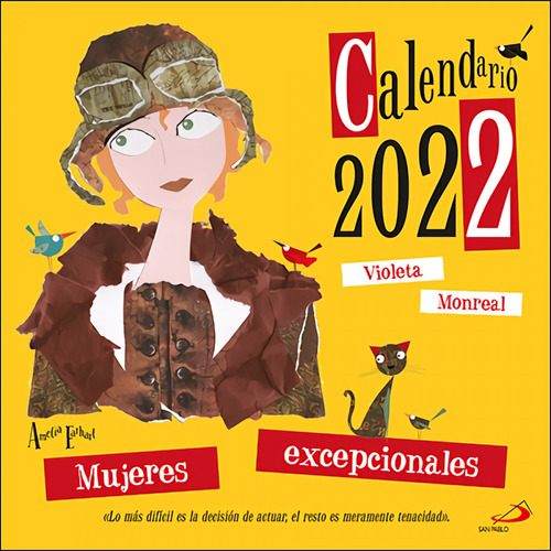 Libro - Calendario De Pared Mujeres Excepcionales 2022 