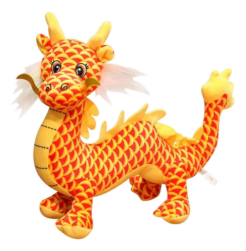 Peluche Dragón Chino 2024 Mascota Zodiaco Juguete Peluche