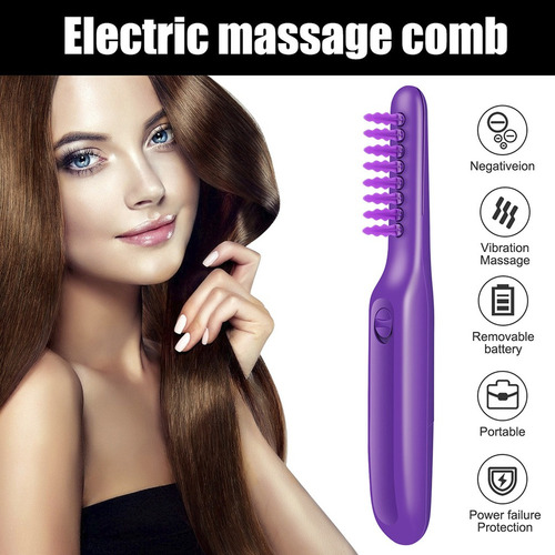 Cepillo For Desenredar, For Rizador Grueso De Pelo Liso, D