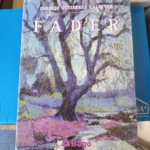 Libro Fader De Ignacio Gutierrez Zaldivar Bago 