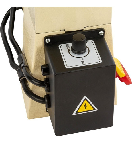Imagen 6 de 6 de Torno De Banco Para Madera 8x13 PuLG 1/3hp W1704 Carpintero