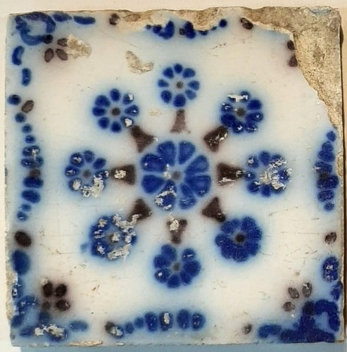 Imagen 2 de 4 de Antiguo Pas De Calais Azulejo N° 78 7663