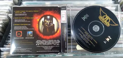 Aerosmith Cd Single I Don't Want To Miss A Thing Armageddon