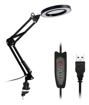 Comprar 5x Lupa Lámpara De Escritorio Lupa Led Plegable