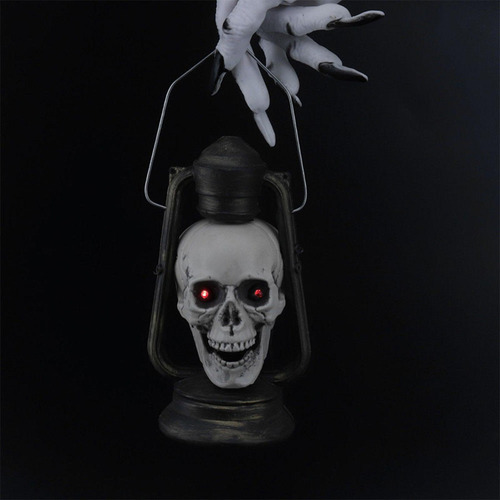 Horror Halloween Calavera Linterna Luz Juguete Celebración