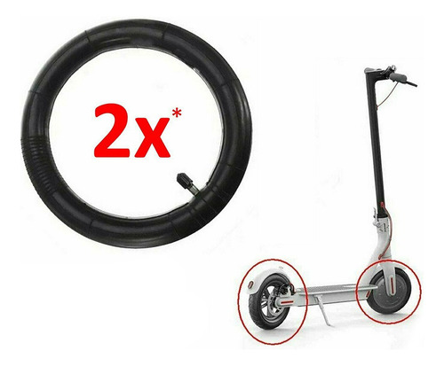 8,5x2 Polegadas Pneu E Tubo Interno Para M365/gotrax
