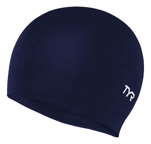 Tyr Gorras De Natacion Negras Para Hombre, Azul Marino, Tall