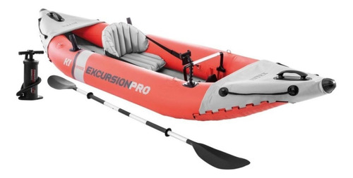 Kayak Inflable Intex Excusion Pro Simple 1 Persona 305x91x46