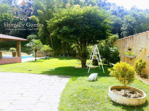 Imagem 5 de 17 de 6500² Mtrs, Casa Com Laje, Churrasqueira, Piscina, Pomar E Uma Linda Nascente