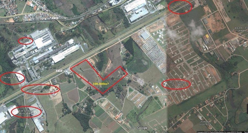 Imagem 1 de 1 de Área Industrial À Venda, 100.000m² Por R$ 24.000.000 - Vila Galvão - Caçapava/sp - Ar0008