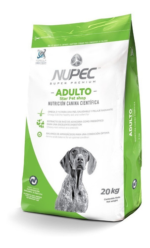 Imagen 2 de 3 de Nupec Adulto 8 Kg.