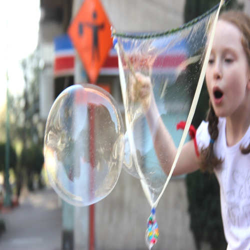 Imagen 8 de 10 de Burbujas Gigantes Con Cuerdas-para Divertirte A Lo Grande