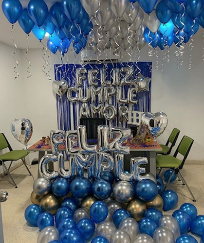 Pega Especial Globo Metalizado Rollo 100 Ptos Teipe