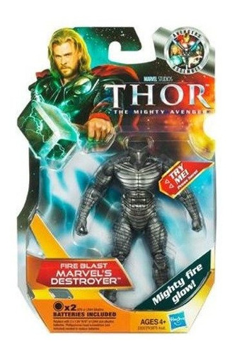 Thor La Figura De Accion De Mighty Avenger No 11 Fireblast