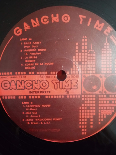 Maxi Gancho Time - Gancho Time Varios Hits Vinilo