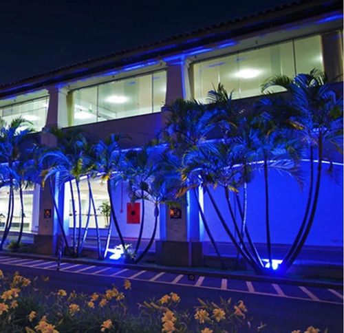 Luminaria Refletor Led Smd 20w Azul Ip66 Cor da carcaça Preto