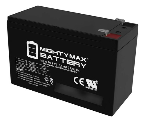 Bateria Recargable Para Razor Ecosmart Metro 12 V 9ah